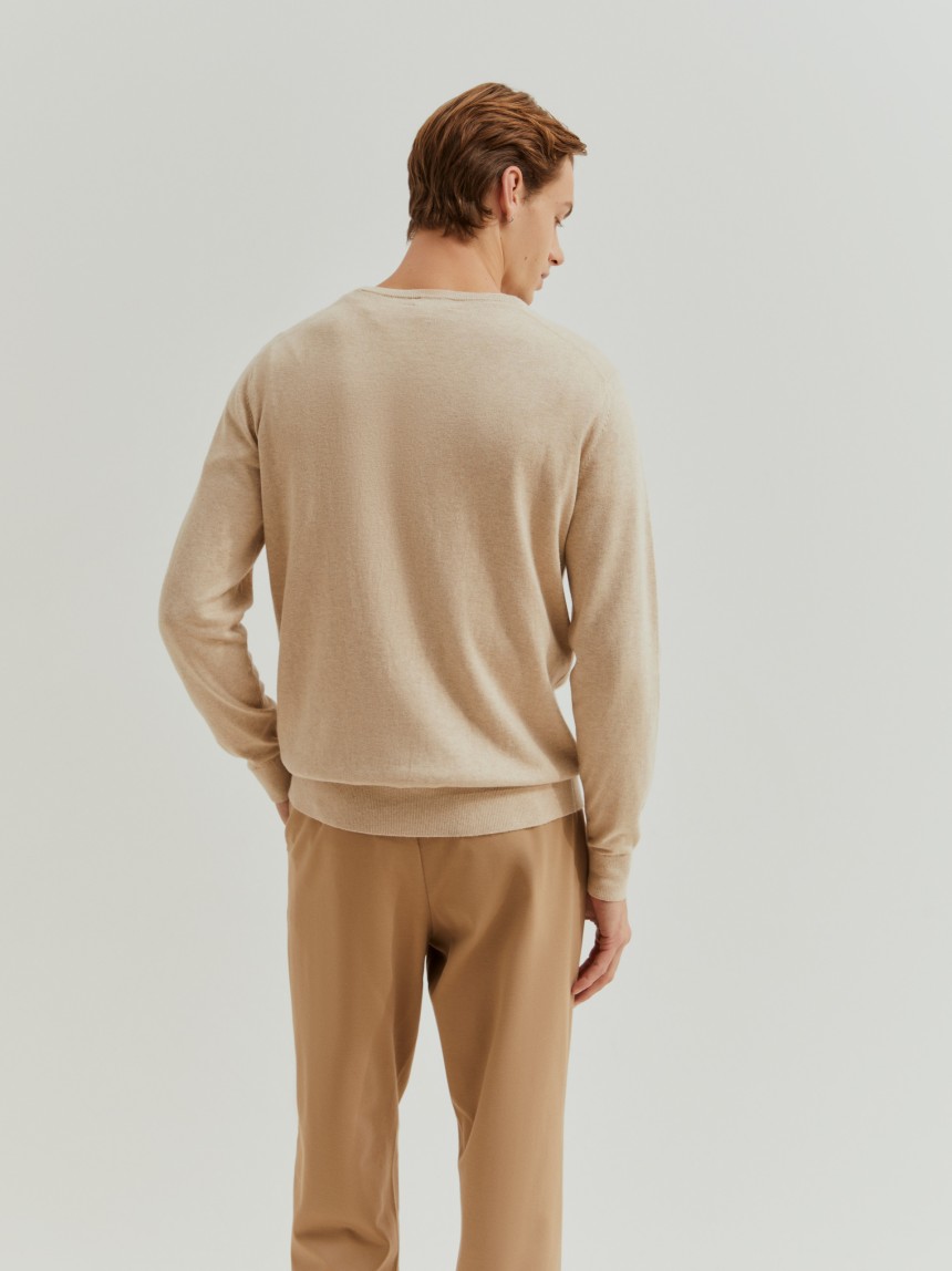Pullover de manga comprida