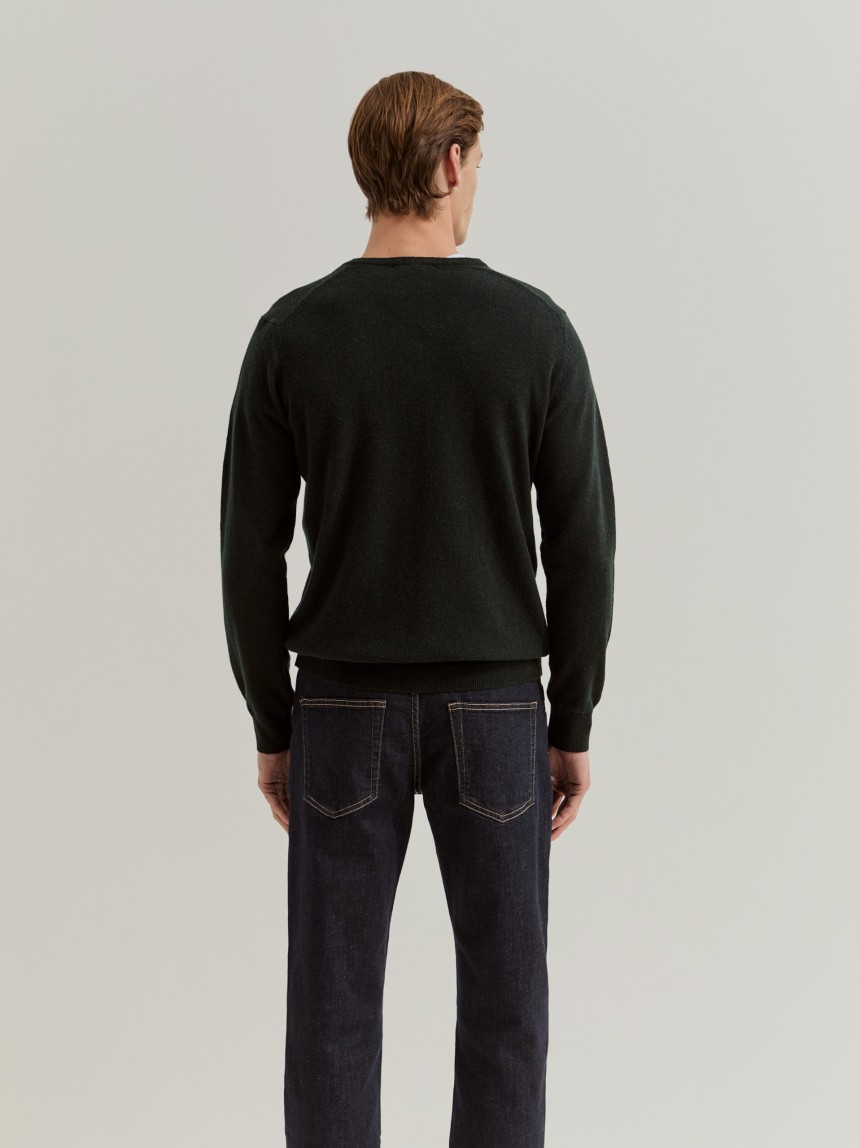 Pullover em mistura de l�