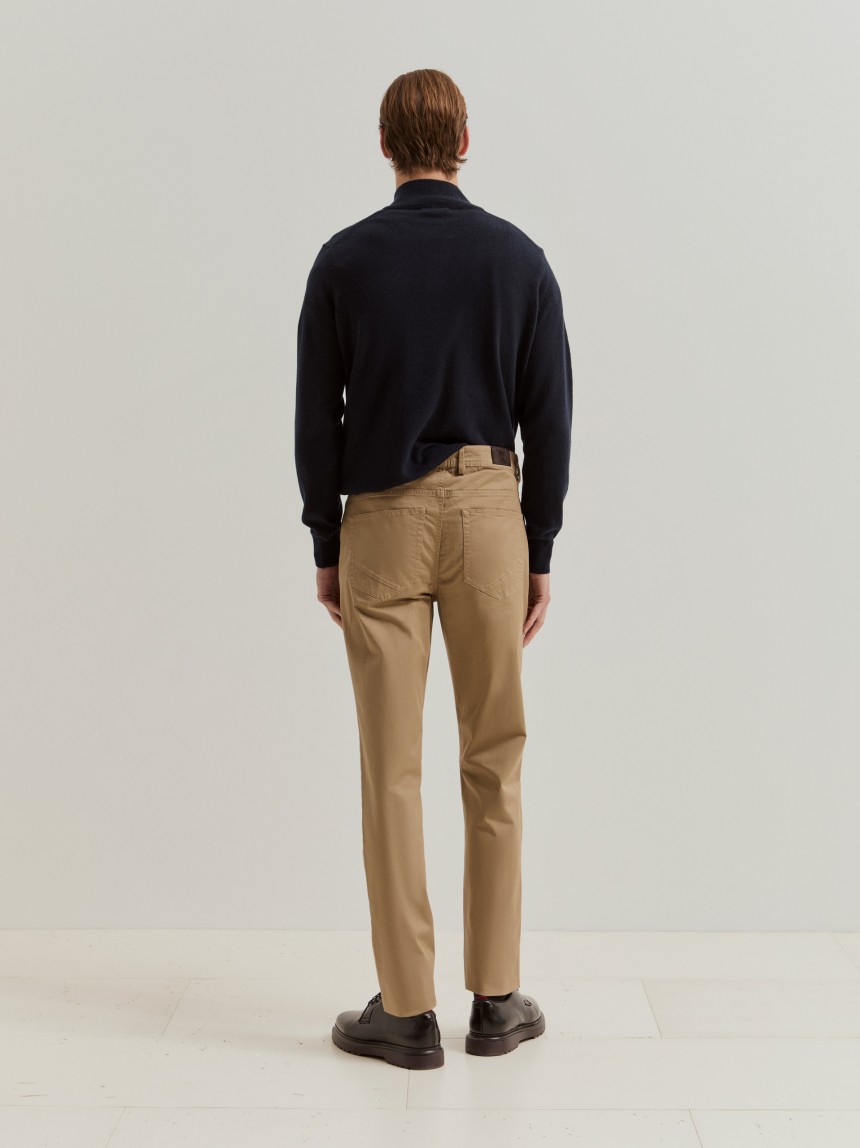 Calças slim fit