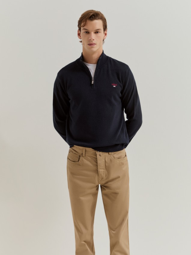 Slim Fit Trousers