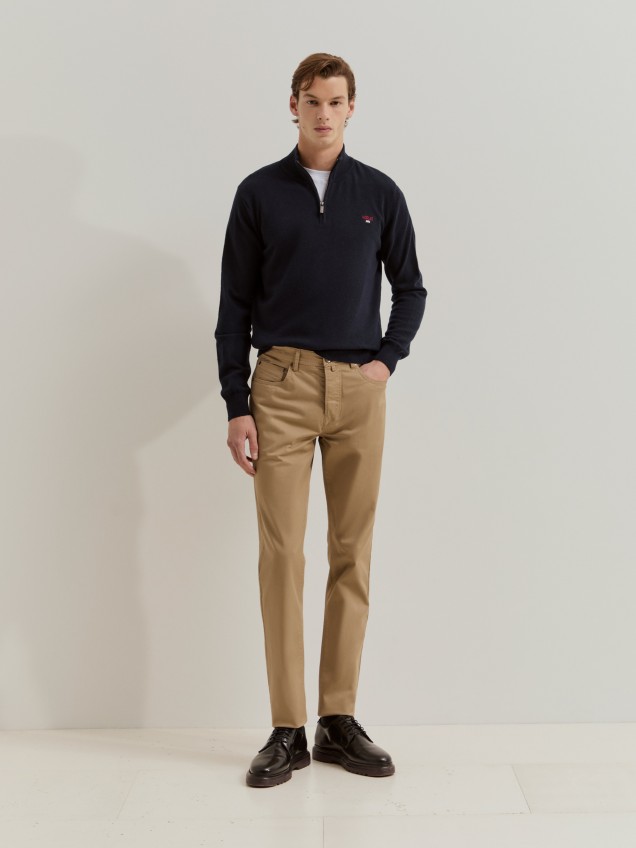 Slim Fit Trousers