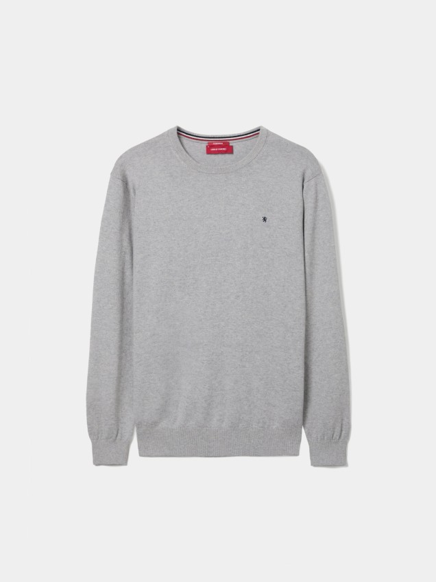 Cotton and cashmere jumper