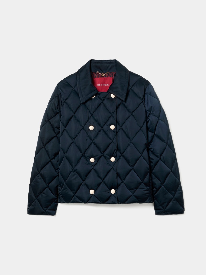Short quilted jacket