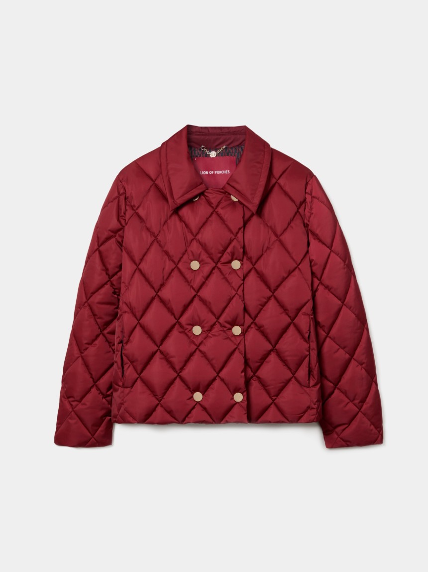 Short quilted jacket