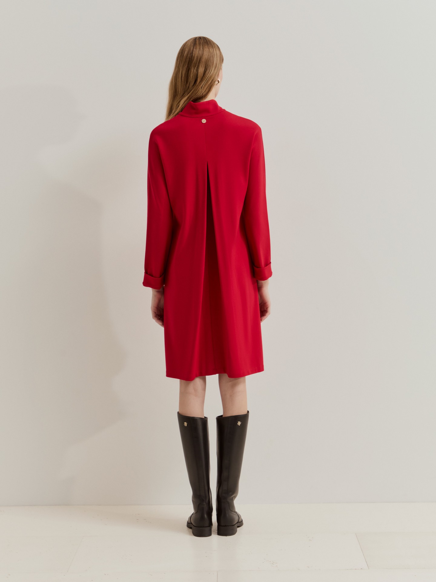 Vestido curto evasé