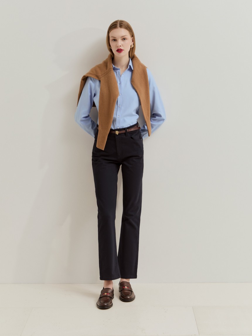 Twill pants
