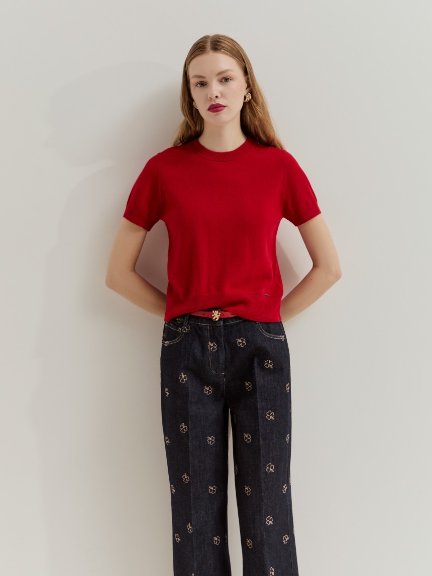 Cal�as denim wide leg