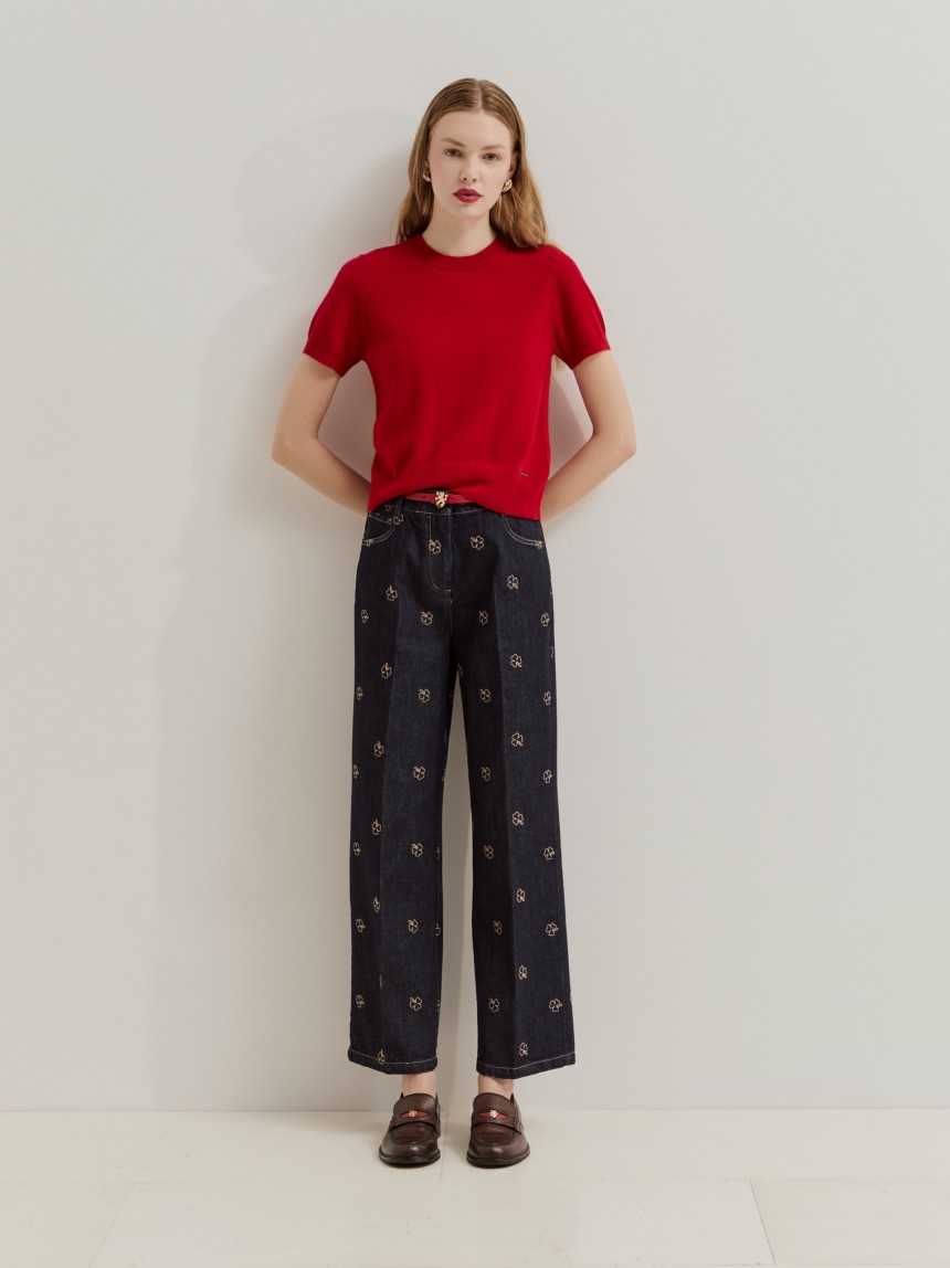 Cal�as denim wide leg