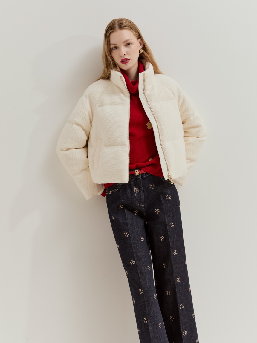 Blus�o acolchoado