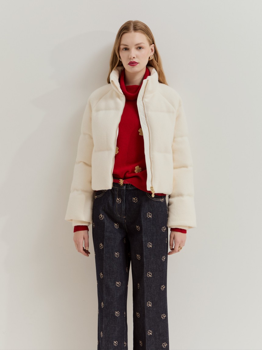 Blus�o acolchoado