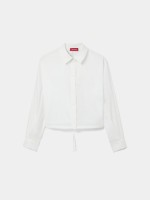 Camisa cropped com pedras