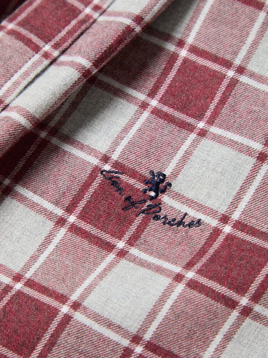 Camisa xadrez slim fit