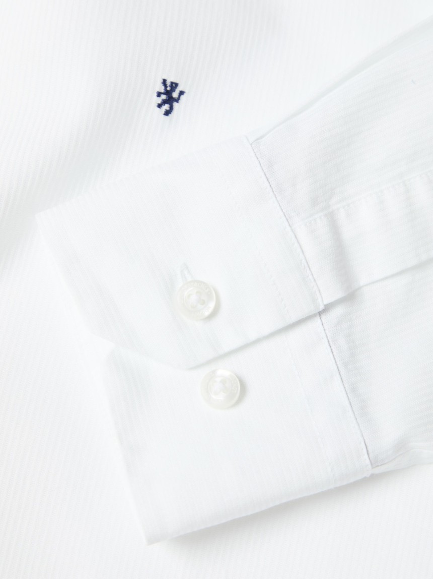 Camisa slim fit de algod�o