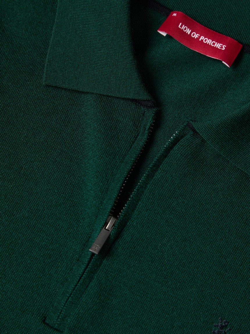 Polo de manga comprida em l�