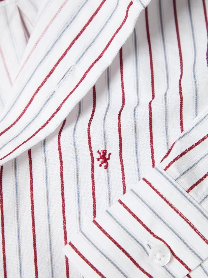 Camisa regular fit �s riscas