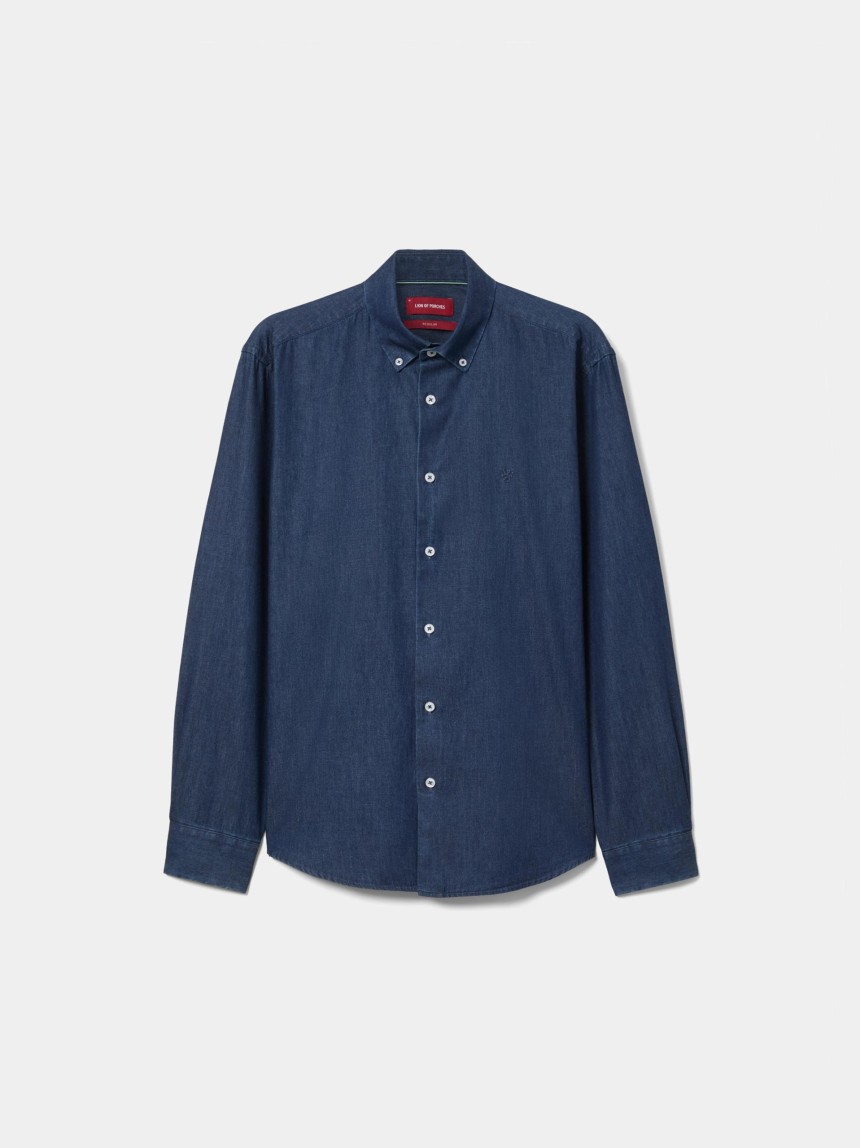 Camisa vaquera de corte regular