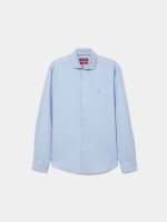 Camisa slim fit de algod�o