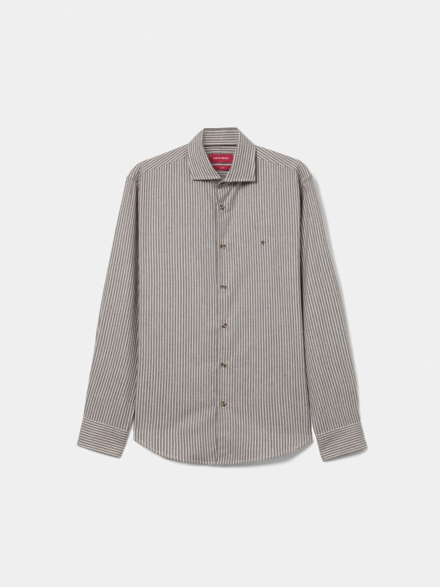 Regular fit striped shirt - Image product