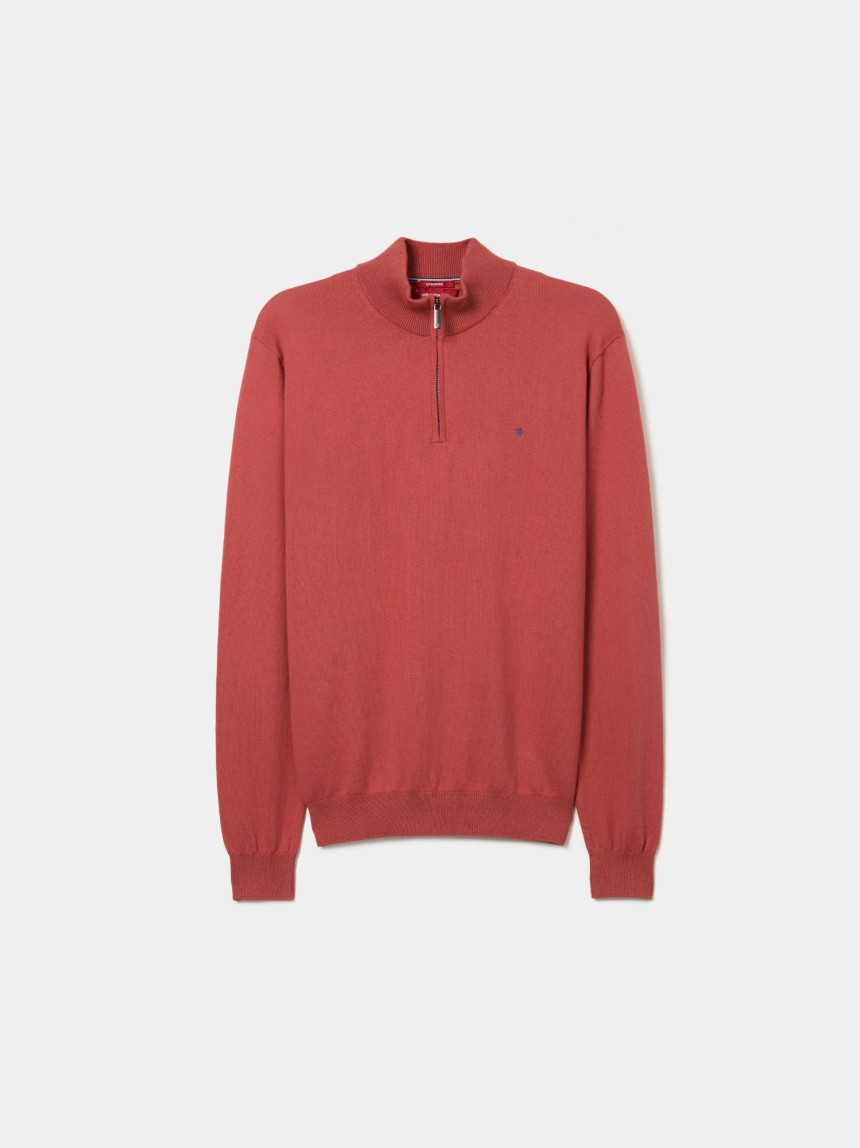 Cotton and cashmere jumper