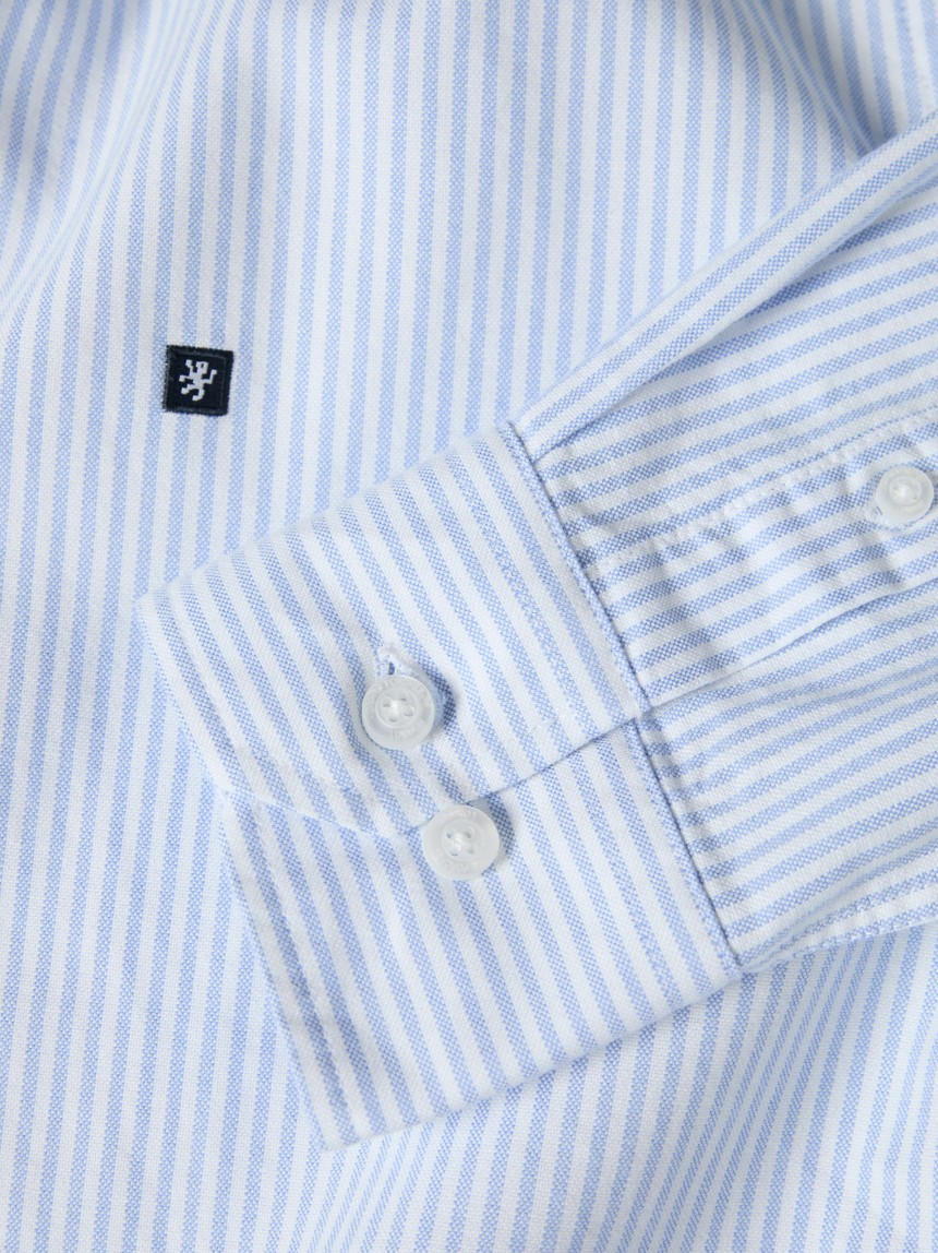 Camisa de rayas de corte regular