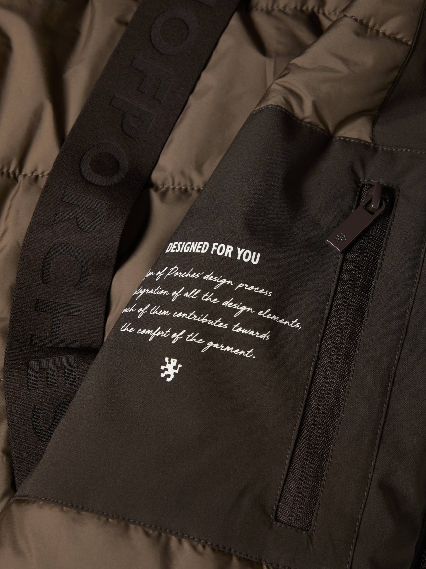 Padded parka with hood