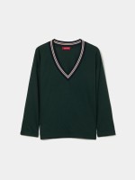 Camiseta confeccionada en lyocell y algod�n