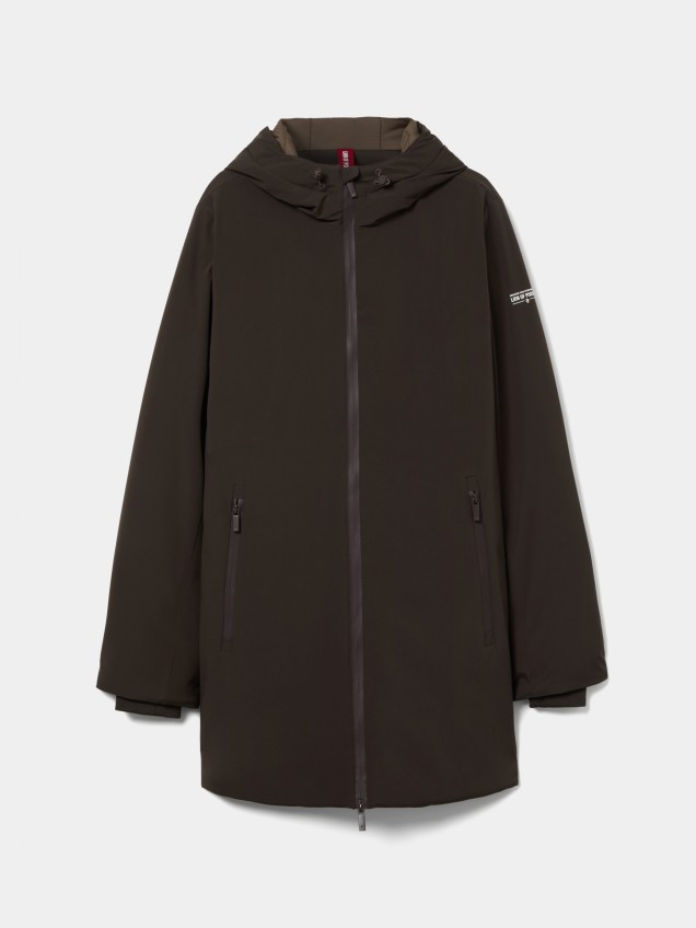 Padded parka with hood - Image product