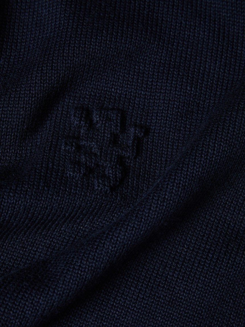 Casaco de malha com bot�es