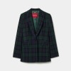 Chequered blazer