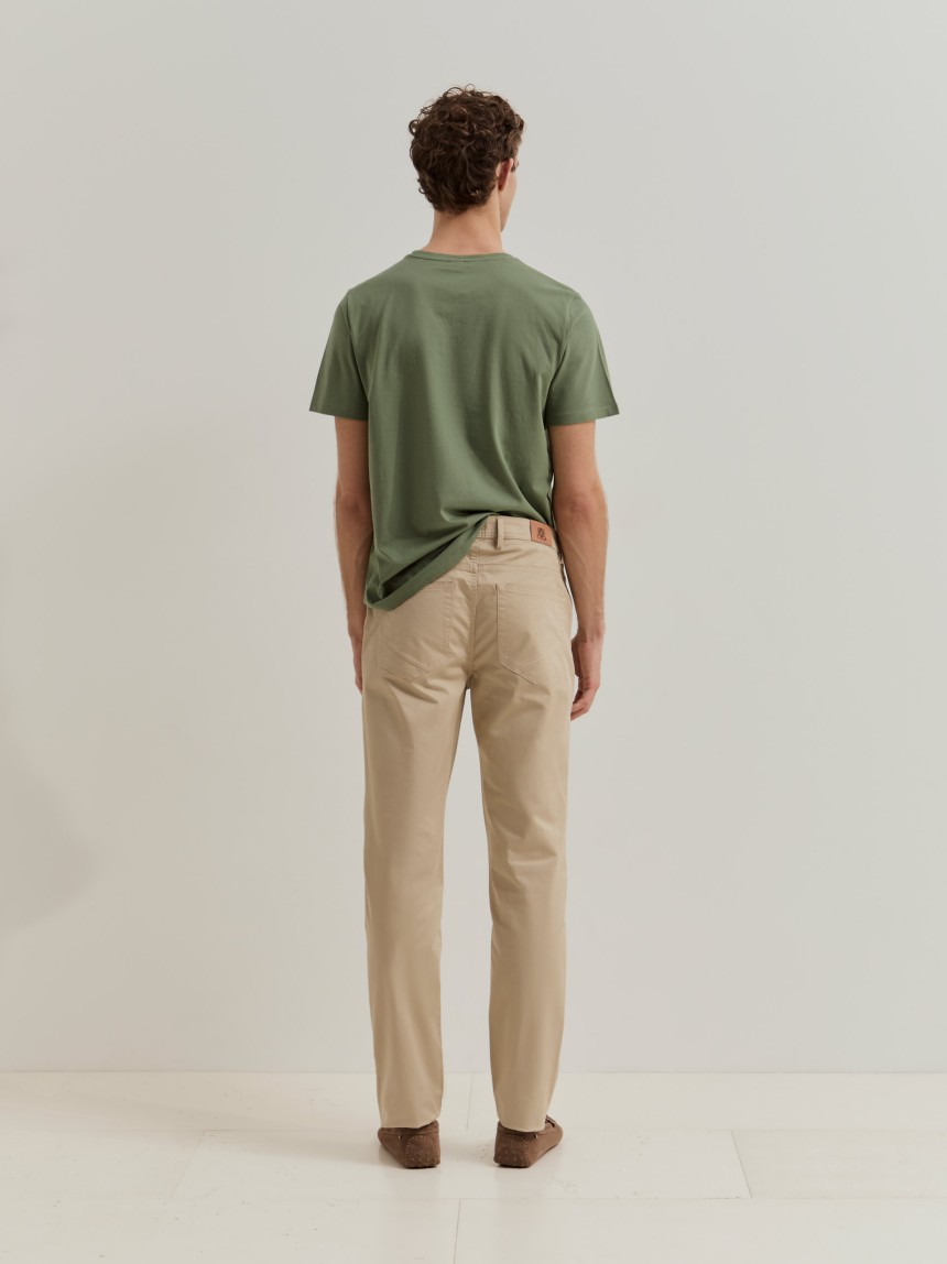 Calças slim fit