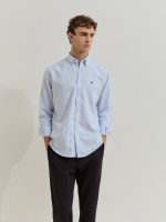 Camisa de rayas de corte regular