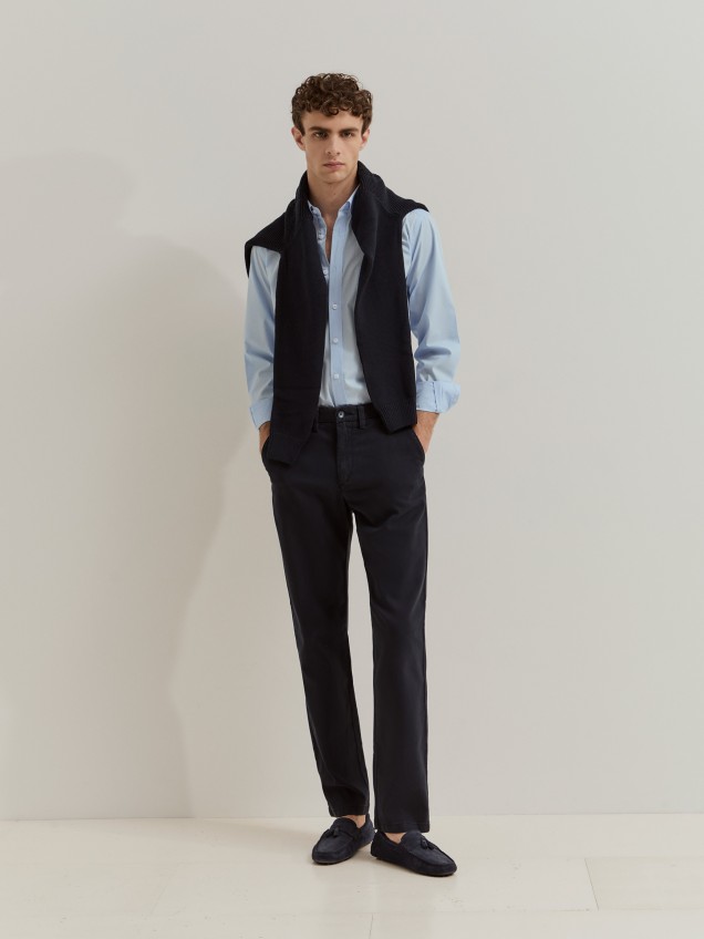 Calças chino regular fit