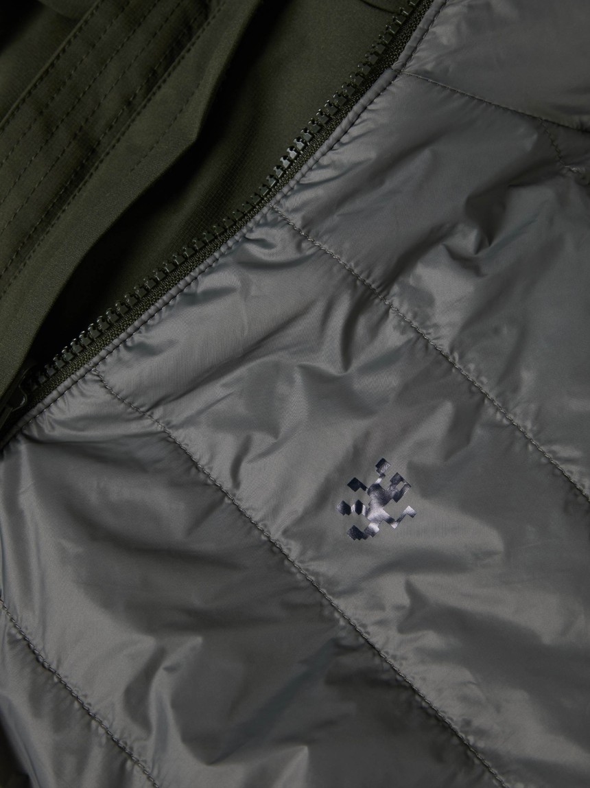 Chaqueta acolchada con capucha