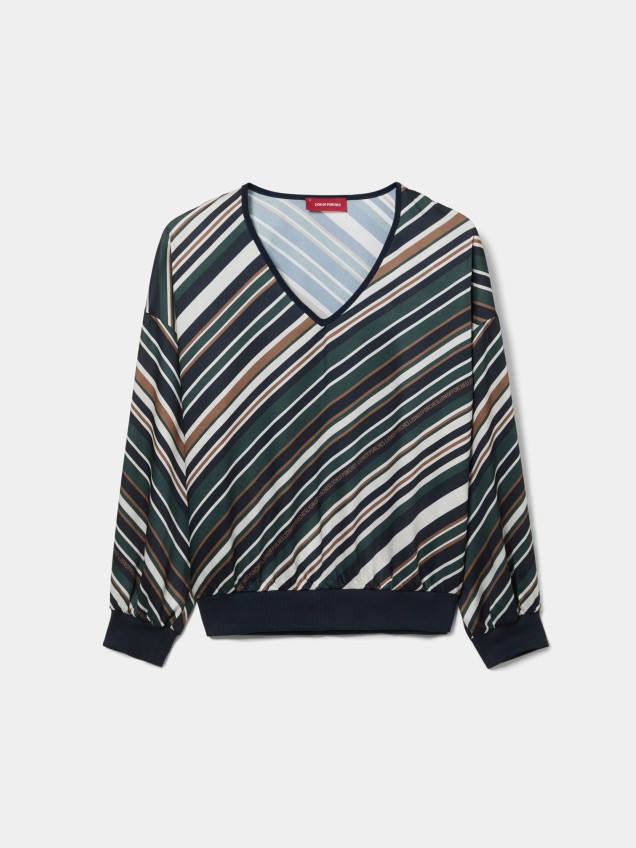 BlouseBlusa fluida estampada