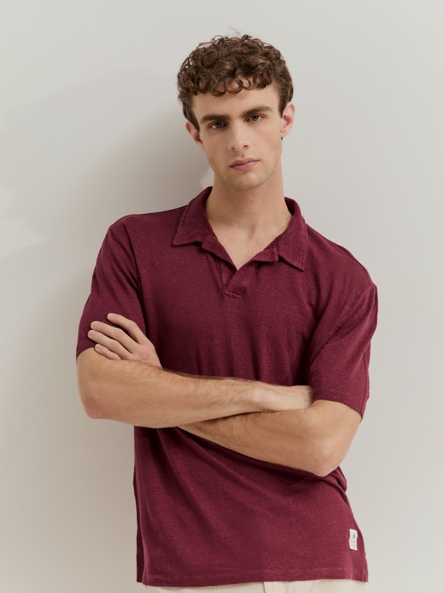 Polo em linho