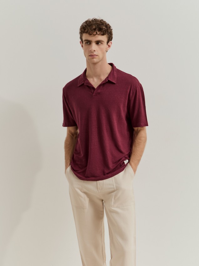 Polo em linho