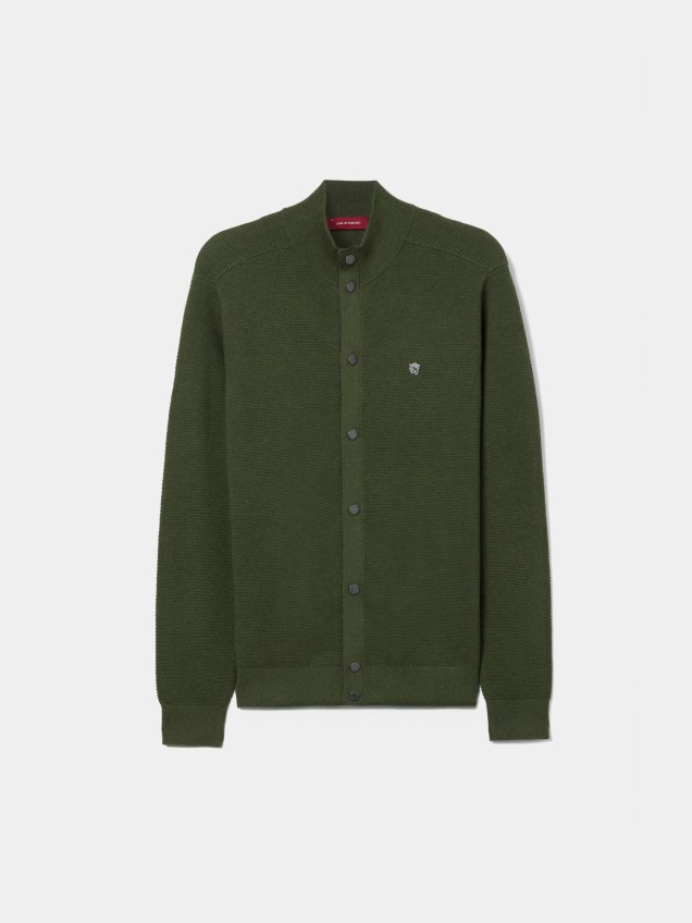Knitted jumper in cotton and wool - Image product
