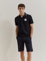 Polo de algod�o regular fit
