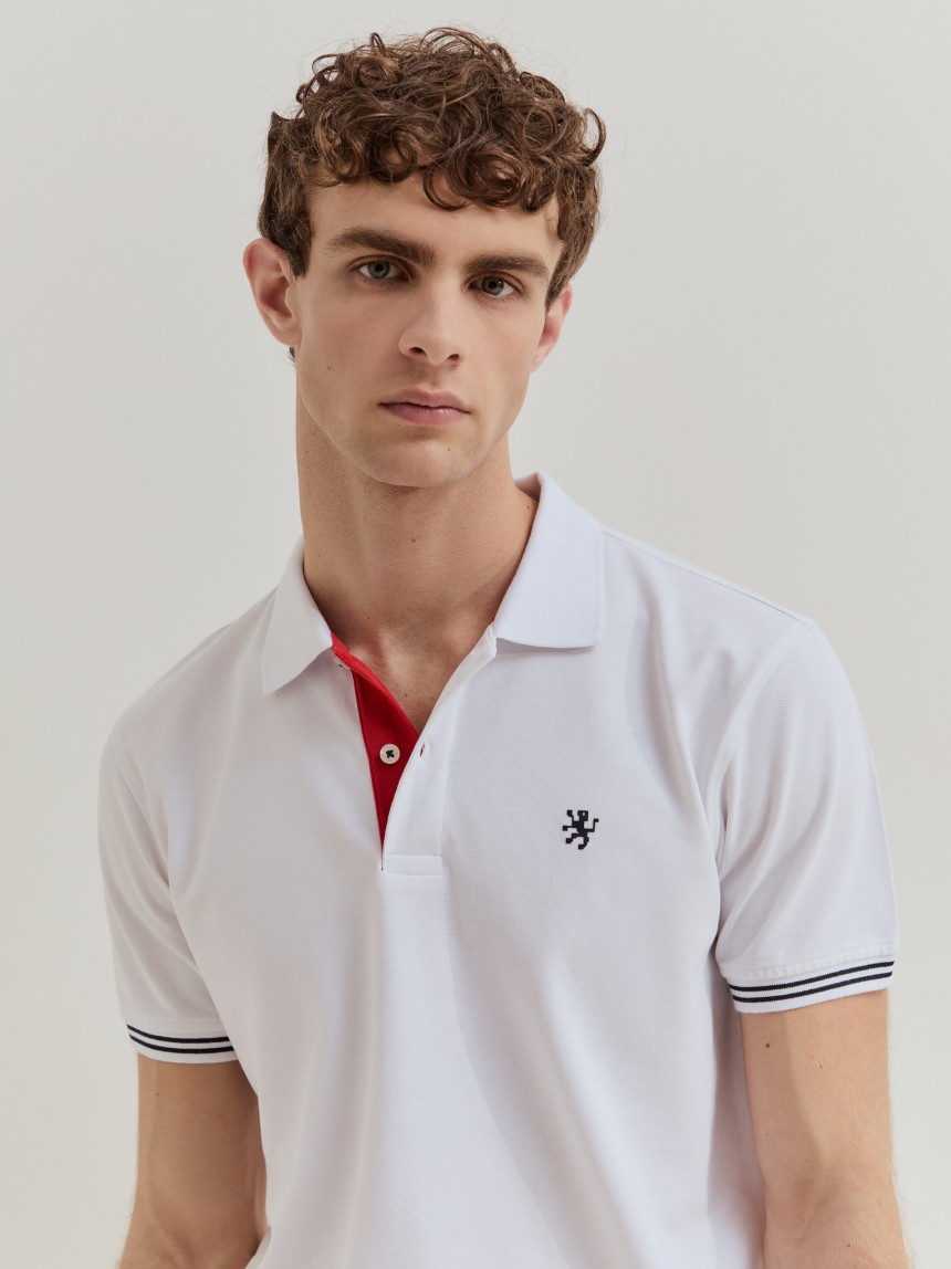 Polo de algod�o