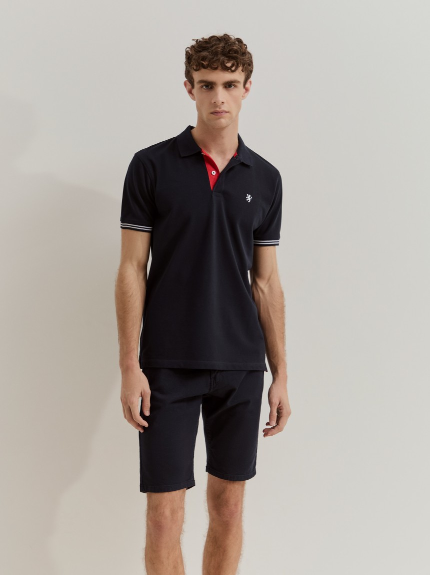 Polo de algod�o