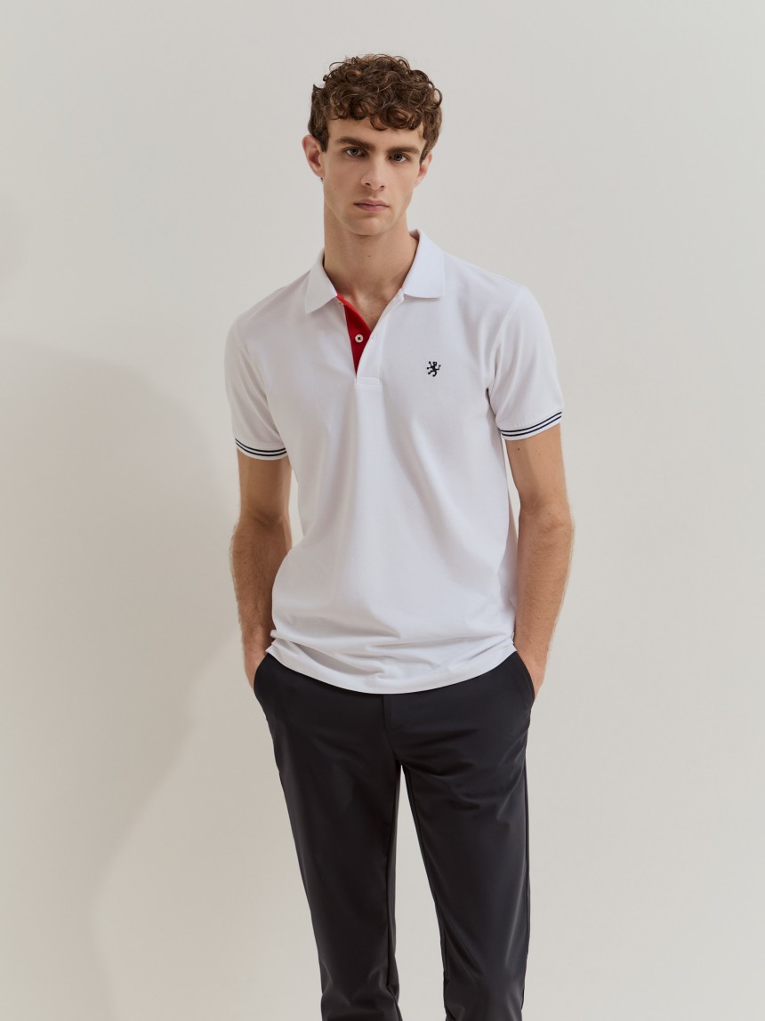 Polo de algod�o