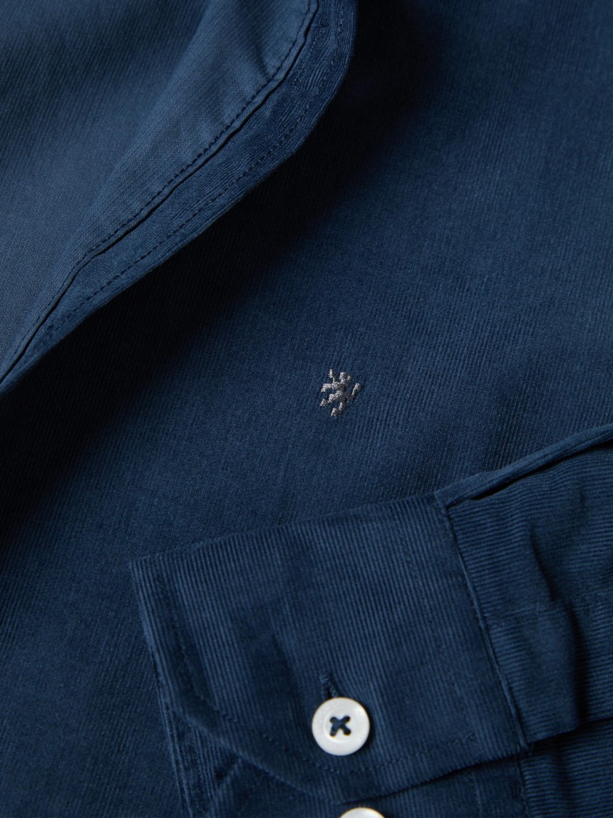 Camisa bombazine slim fit