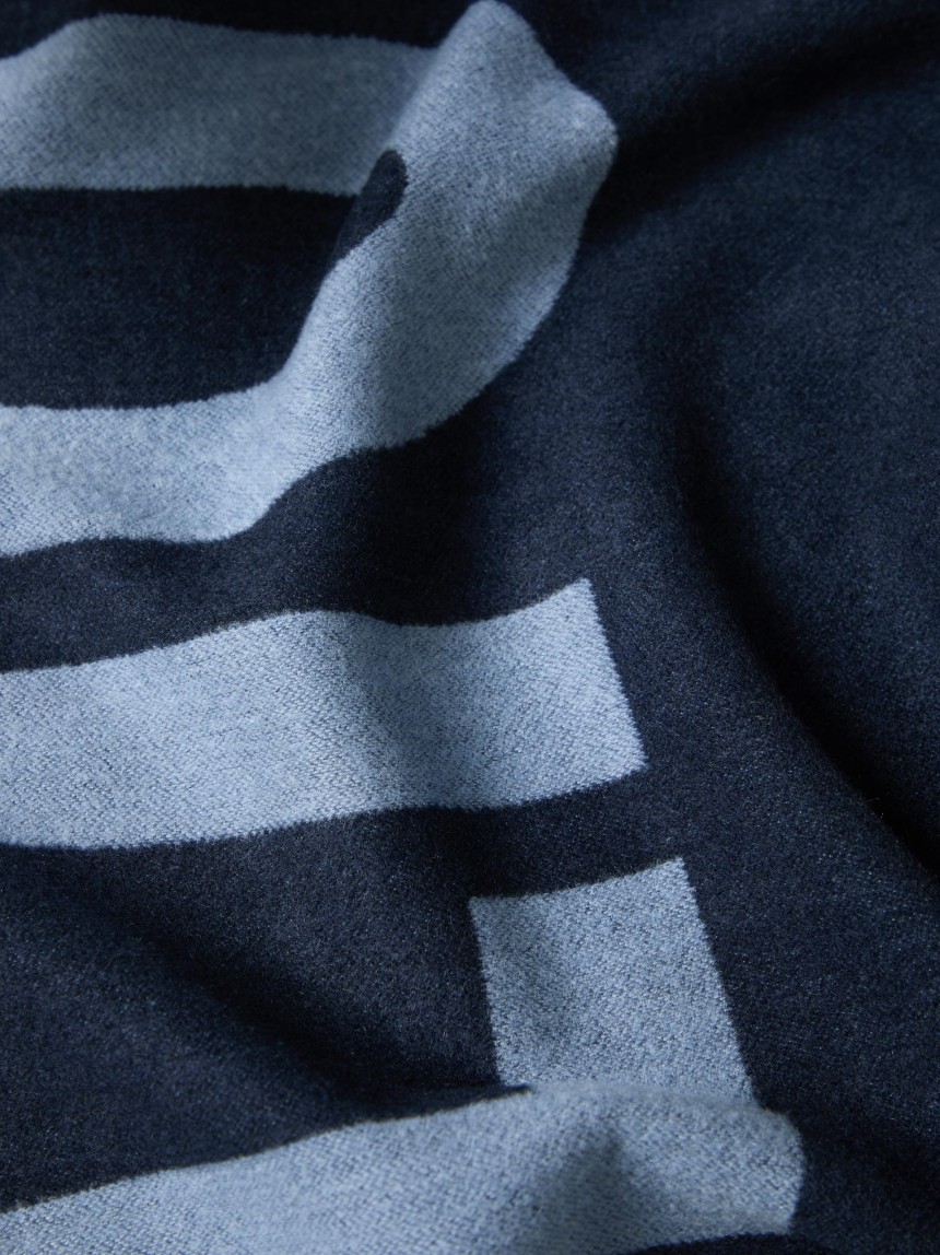 Cachecol jacquard