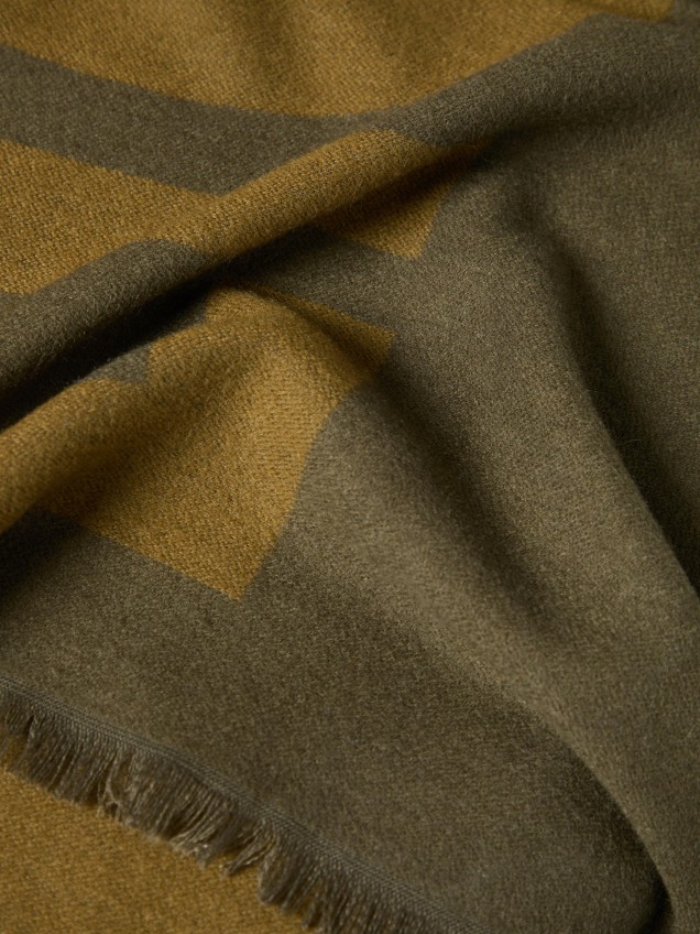 Cachecol jacquard