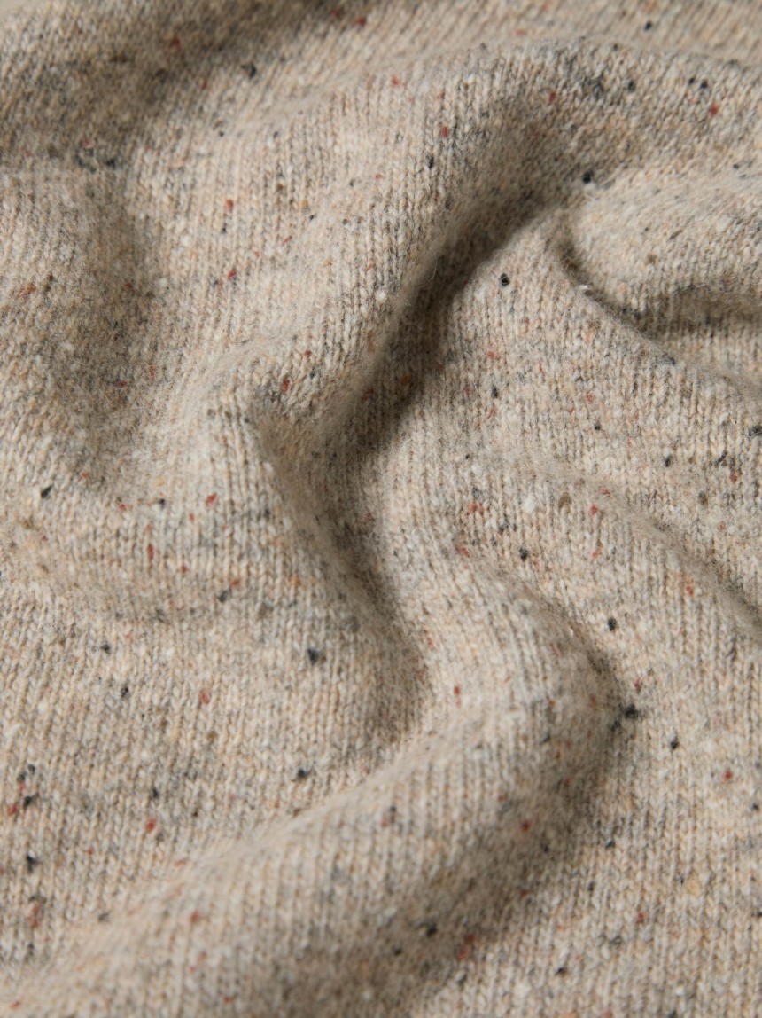 Wool roll-neck jumper