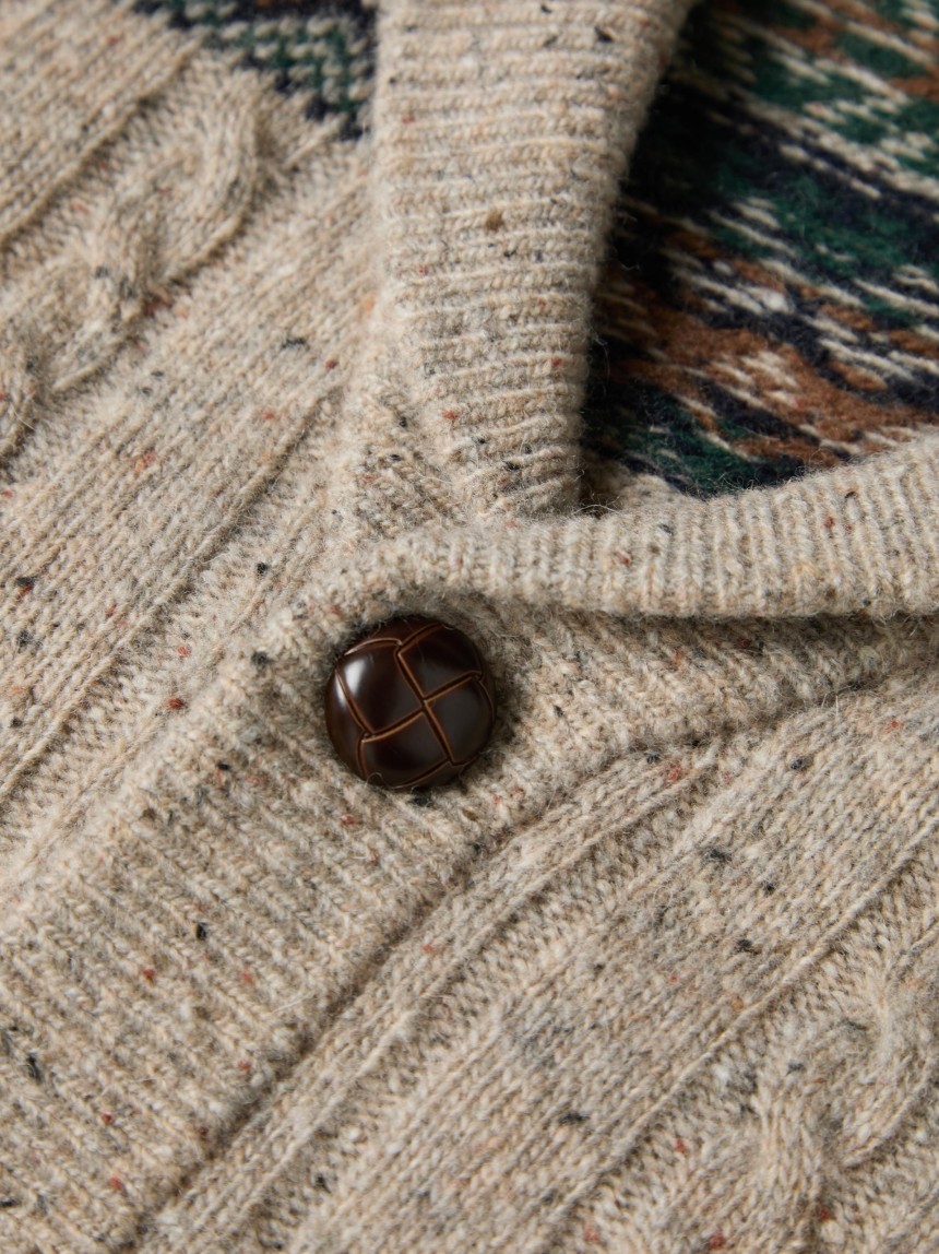 Chaqueta de punto con botones
