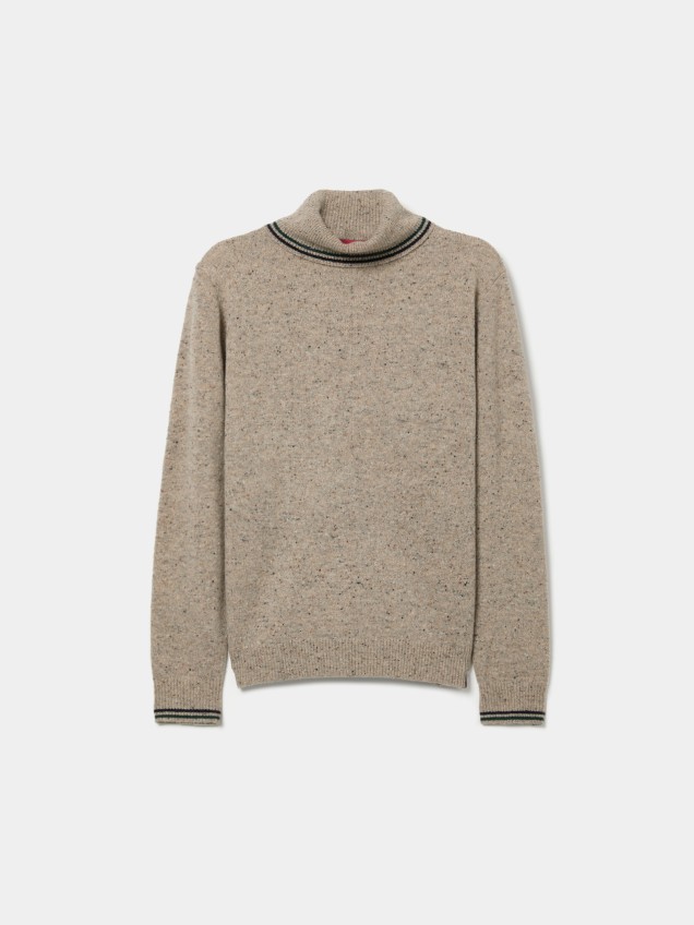 Wool roll-neck jumper - Image product