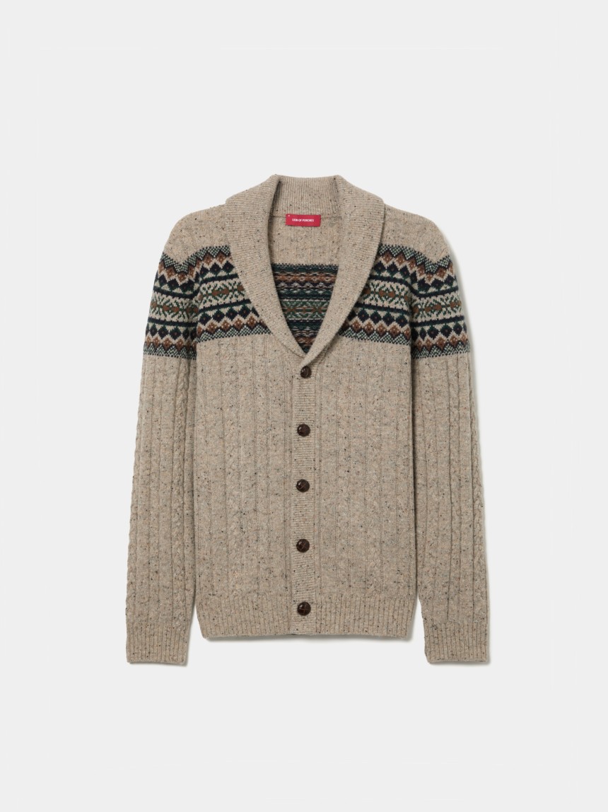 Chaqueta de punto con botones