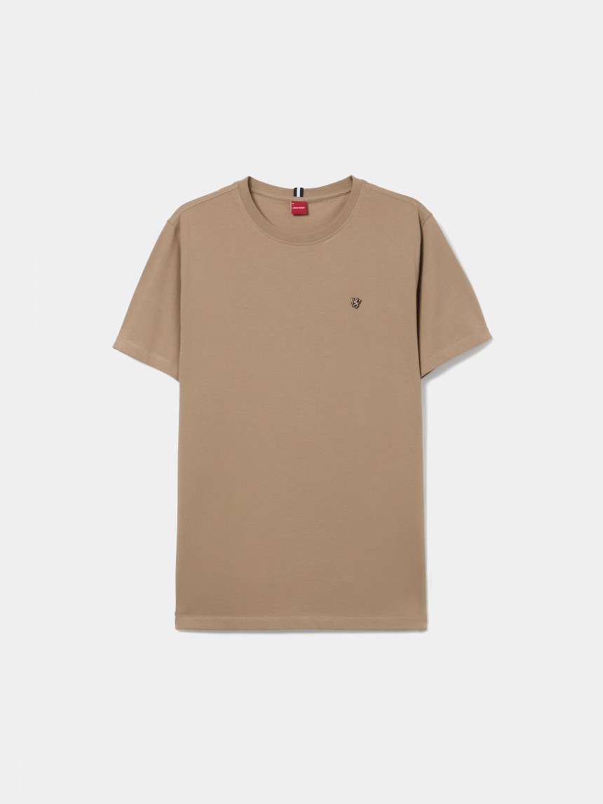 T-shirt b�sica de algod�o