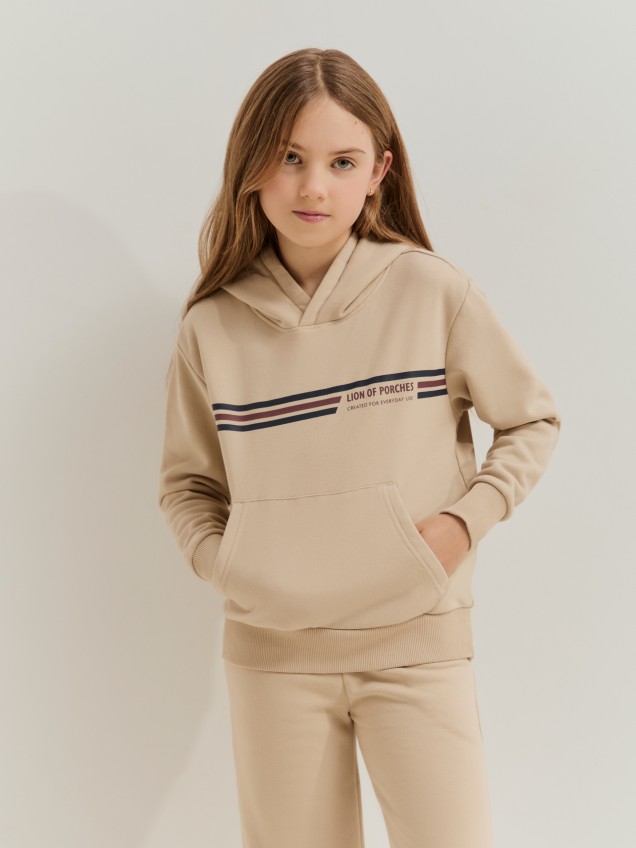 Sweatshirt com capuz
